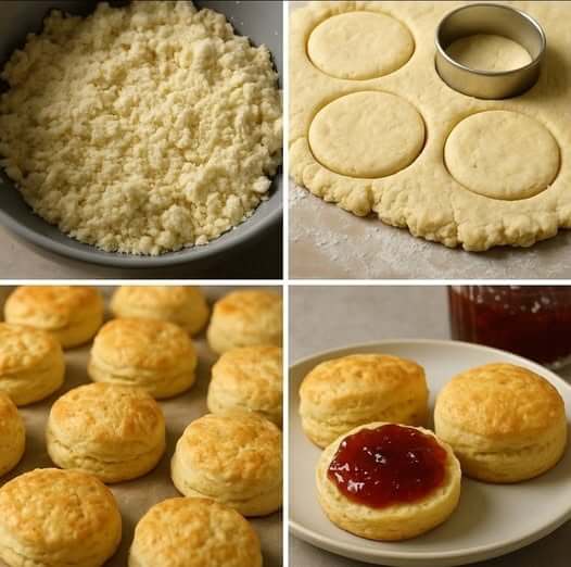 Recipe for Egg less Butter Scones 2