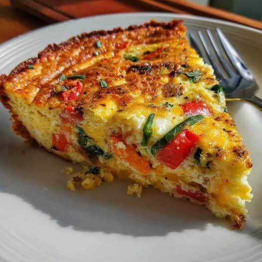 Lazy Morning Quiche – No Crust, No Fuss! 1
