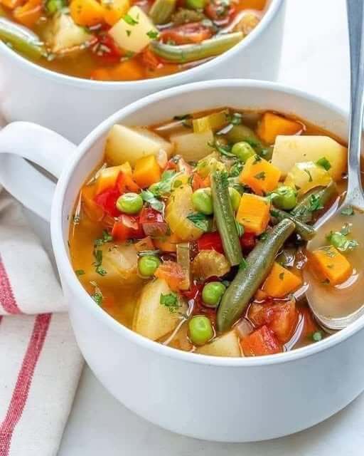 Nourishing Homemade Veggie Soup for Cleansing & Lowering Inflammation 1