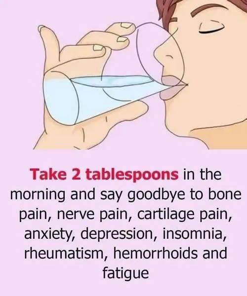 two Spoons In The Morning And Forget About Bone Pain, Diabetes, Nerves And Depression 1