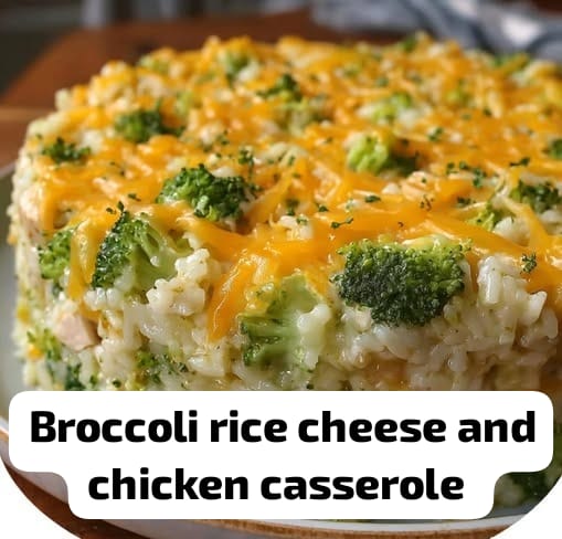 Broccoli, Rice, Cheese, and Chicken Casserole 1