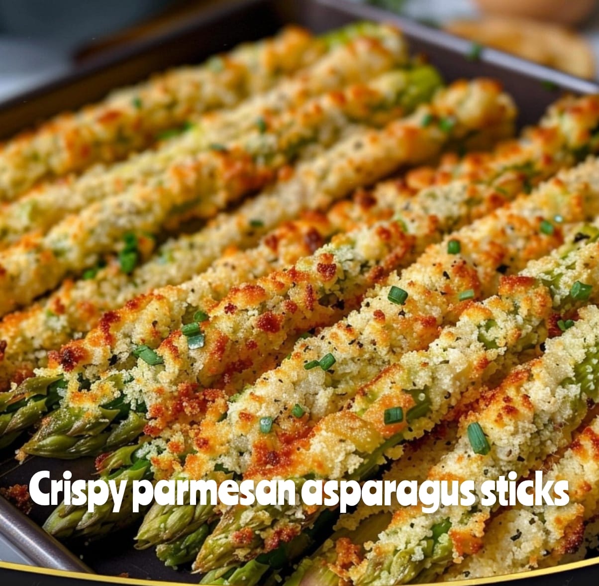 Crispy Parmesan Asparagus Sticks 1