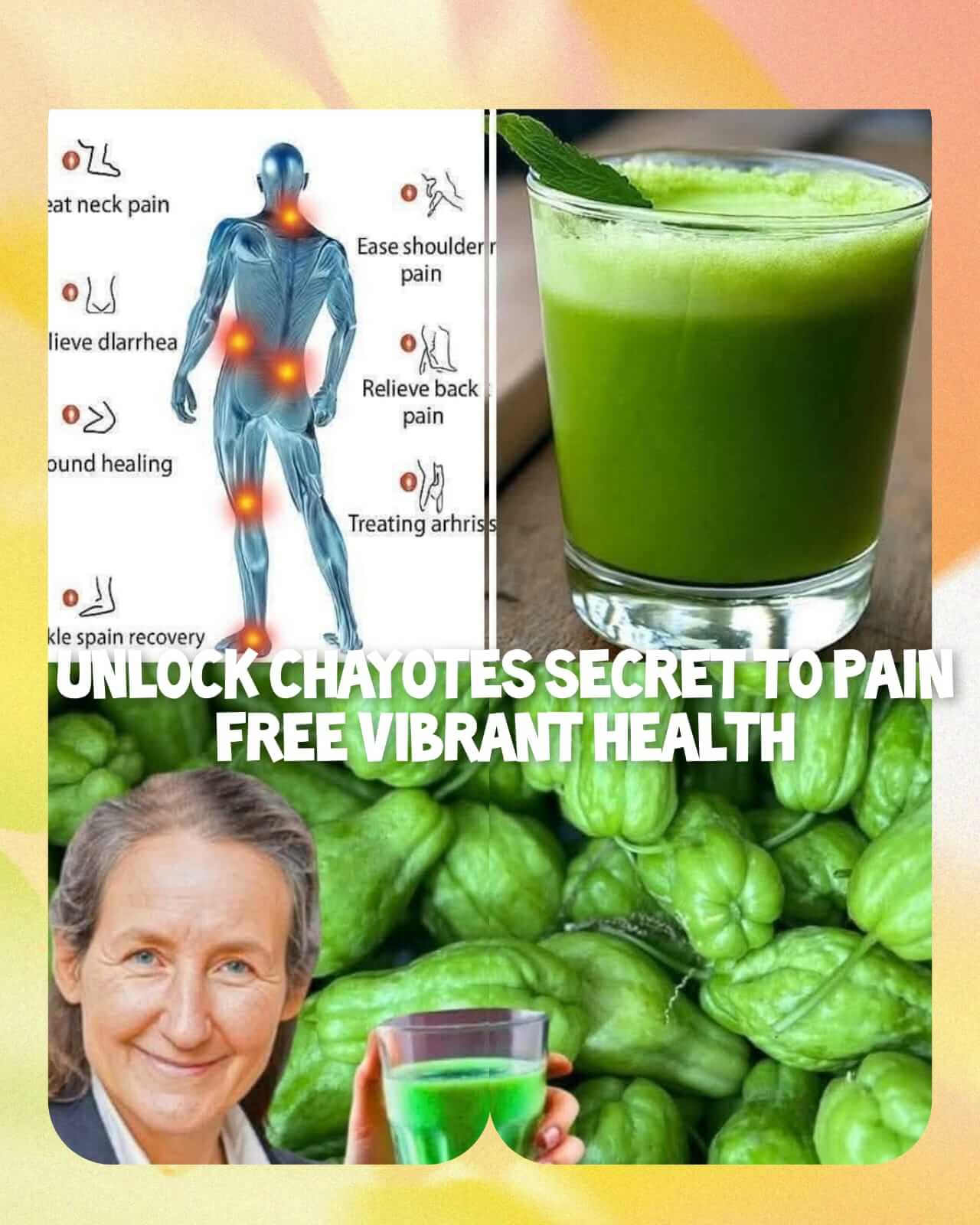 Discover Chayote's Key to Pain-Free, Healthy Living 1