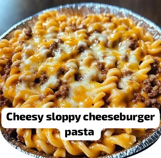 Cheesy Sloppy Cheeseburger Pasta 1