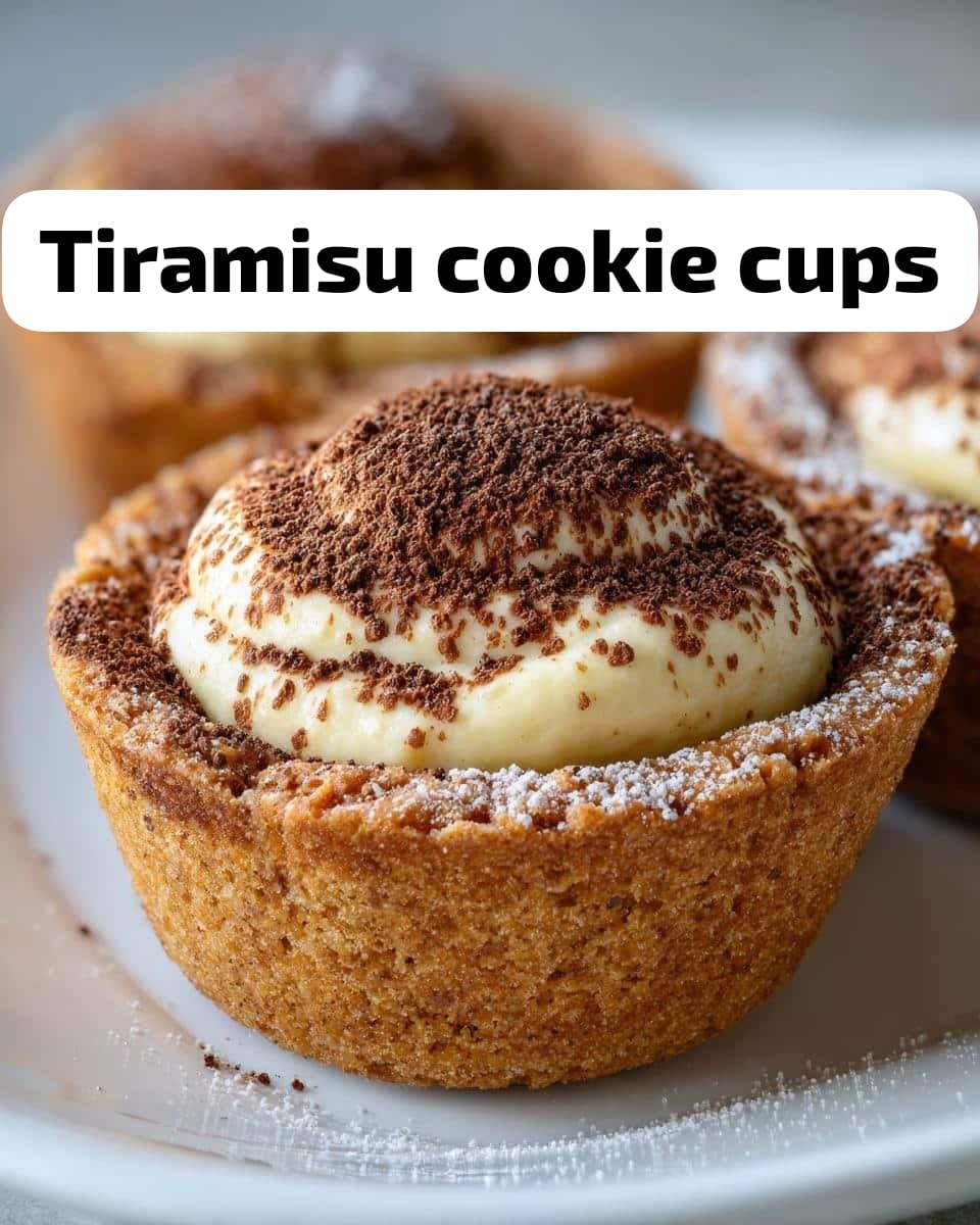 Tiramisu Cookie Cups Recipe 1