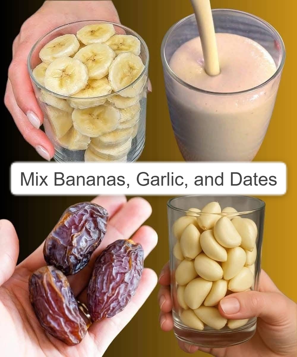Mix Bananas, Garlic, and Dates 1