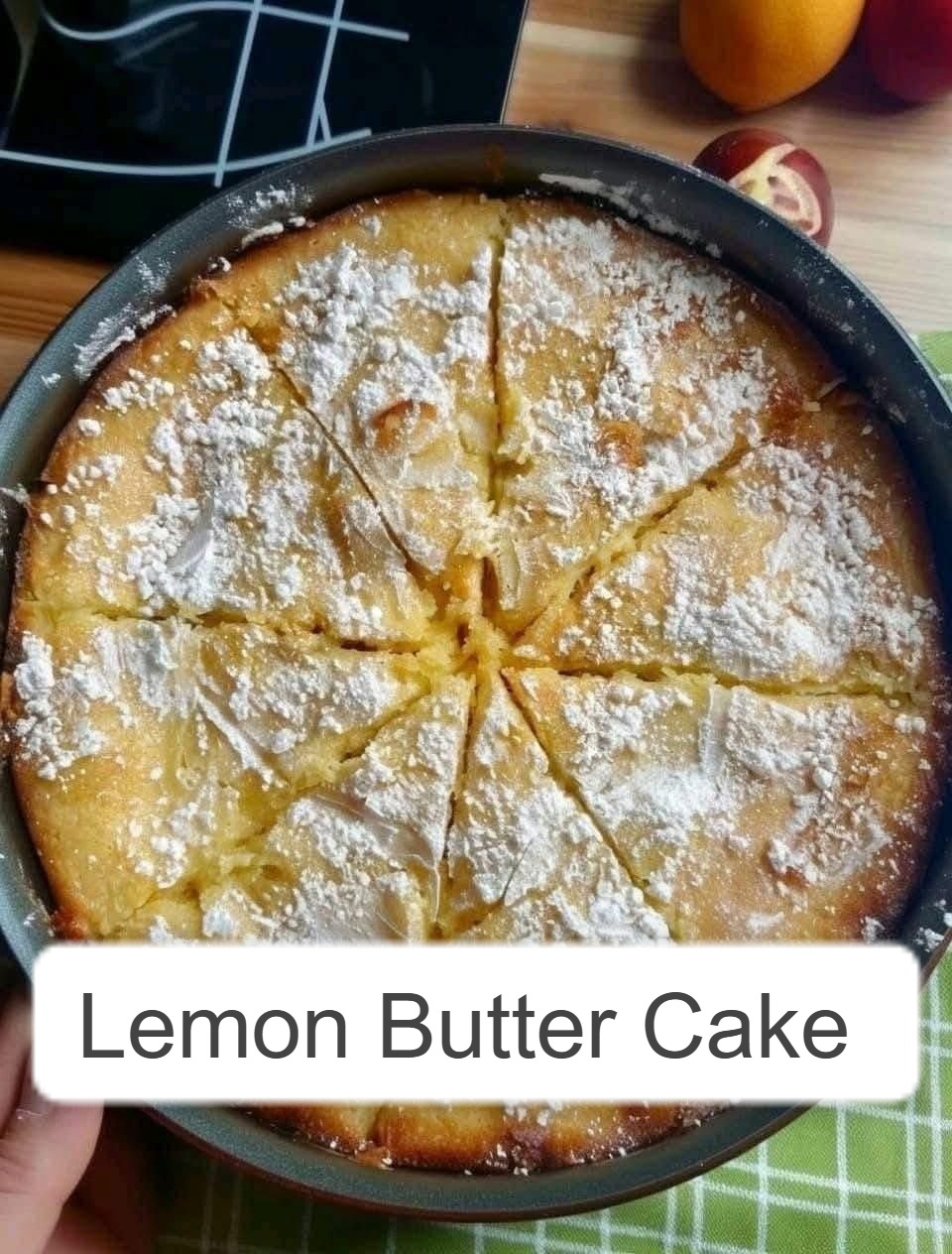 Lemon Butter Cake with Creamy Cheesecake Layer A Zesty Indulgence 1