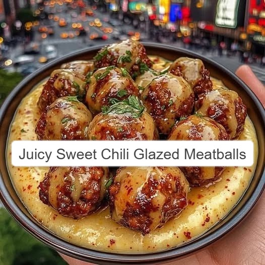 Juicy Sweet Chili Glazed Meatballs Drowned in Tropical Pineapple Sauce 1