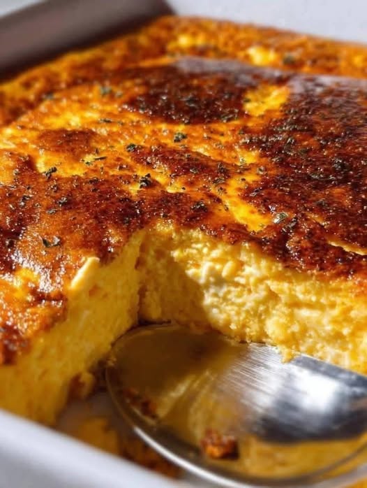 Mediterranean Pumpkin Cottage Cheese Bake – Creamy, Cozy & Protein-Packed 1