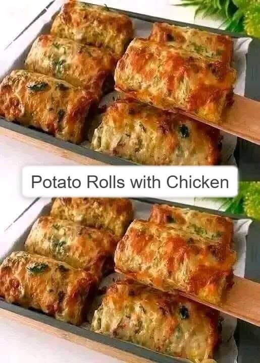 Potato Rolls with Chicken 1