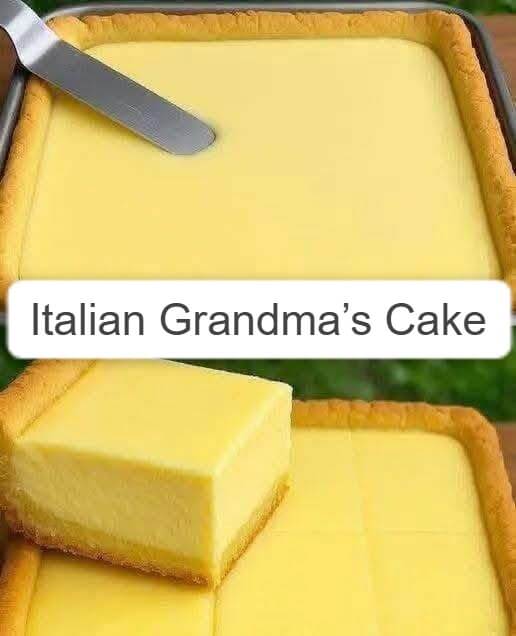 Italian Grandma’s Cake 1
