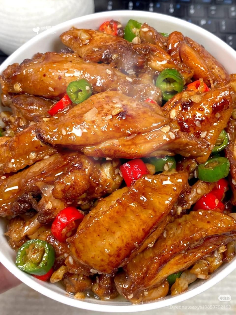 Mediterranean Garlic Chili Honey Chicken Wings 1