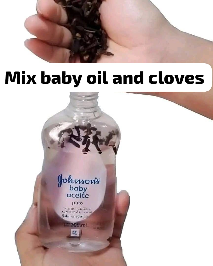 Combine Baby Oil with Cloves An Easy Natural Treatment for Pain, Skin, and Blood Flow 1