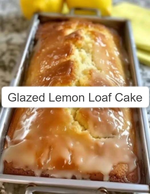 Glazed Lemon Loaf Cake Recipe 1