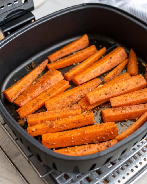 Air Fryer Roasted Carrots 1
