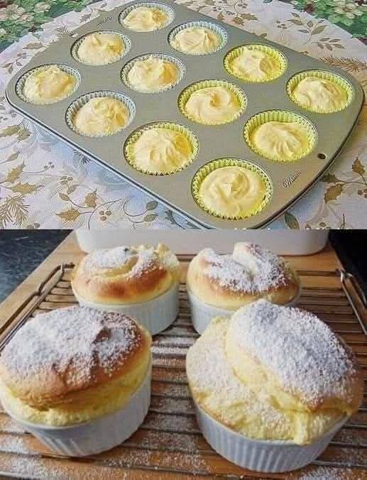 Fluffy Japanese Cheesecake Soufflés (Mini Style) 1