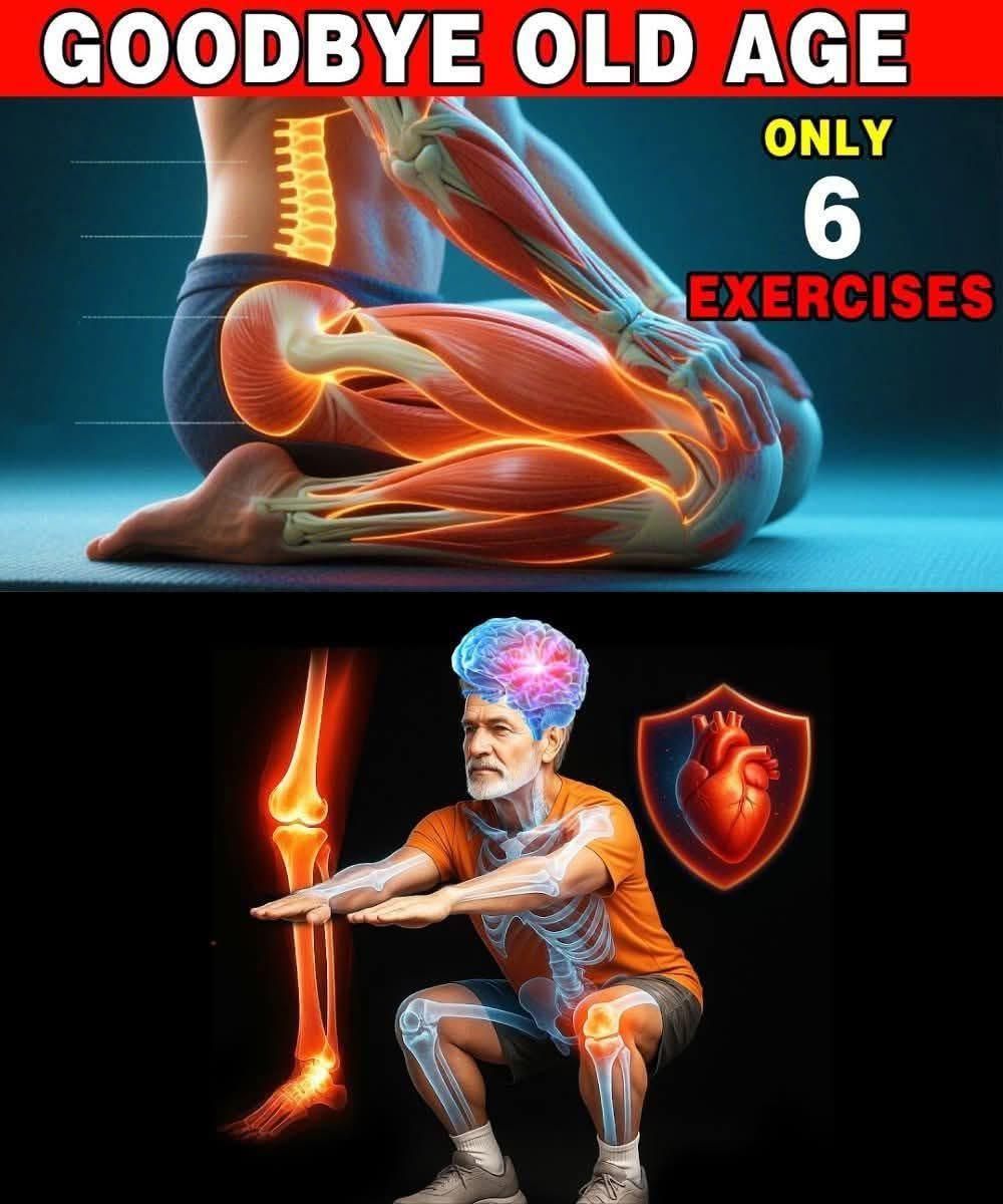 6 Simple Exercises to Stay Young, Strong & Healthy 1