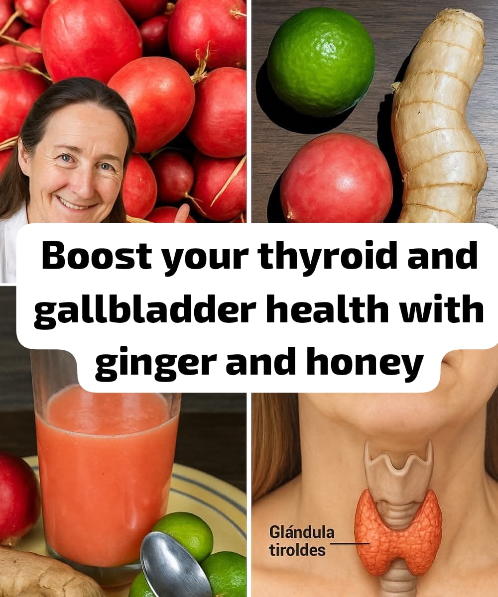 Use Radish, Ginger, and Honey to Improve the Health of Your Thyroid and Gallbladder 1
