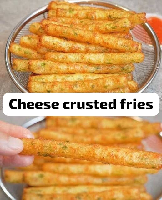 Cheese-Crusted Fries 1