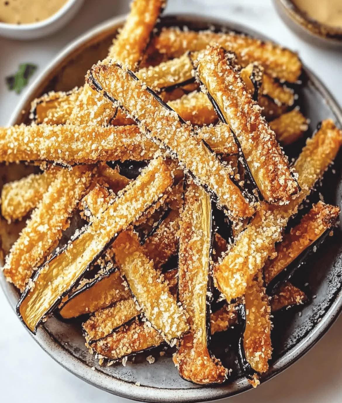 Mediterranean Crispy Eggplant Fries 1