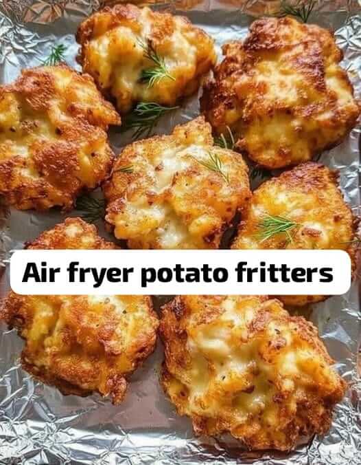 Air Fryer Potato Fritters 1