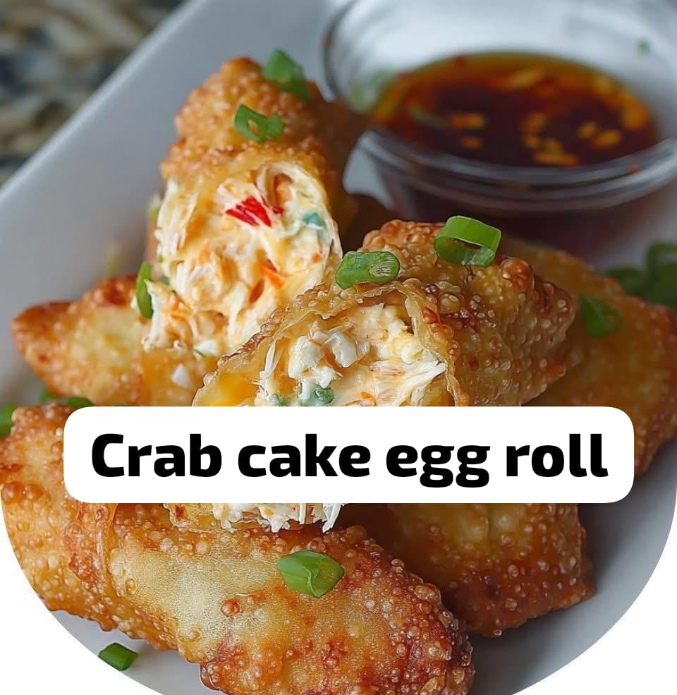 Crab Cake Egg Rolls 1