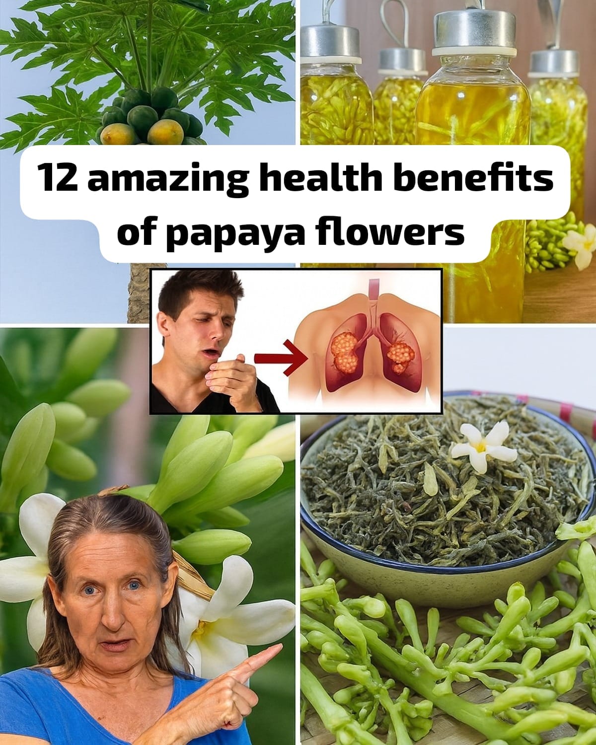 12 Amazing Health Benefits of Papaya Flowers  1