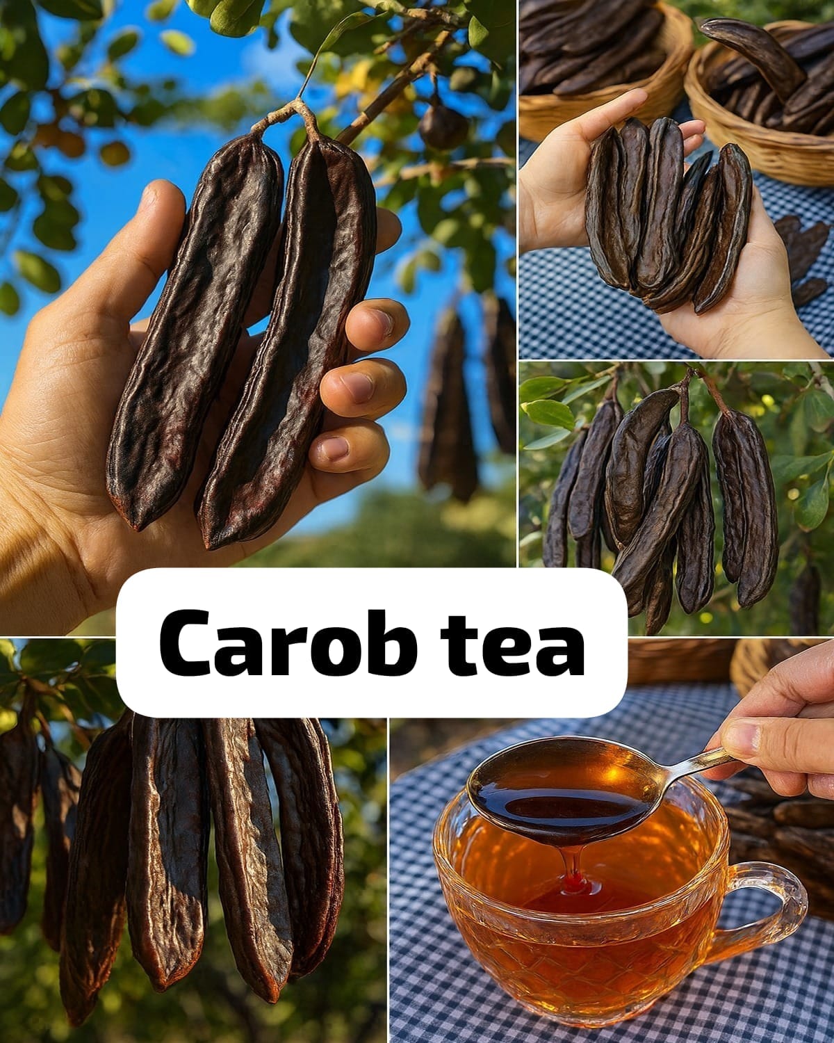 Carob Syrup or Tea: An Age-Old Natural Cure 1