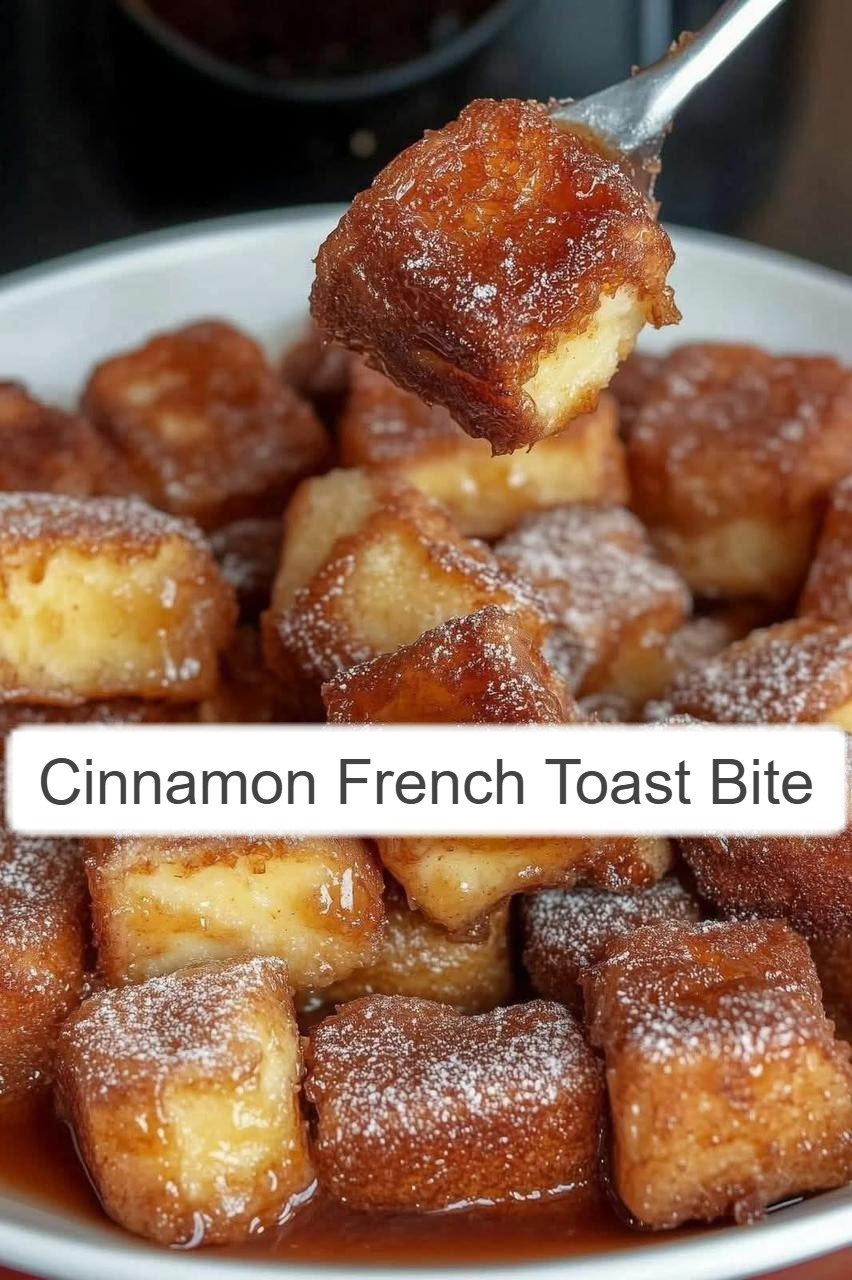 Cinnamon French Toast Bites 1