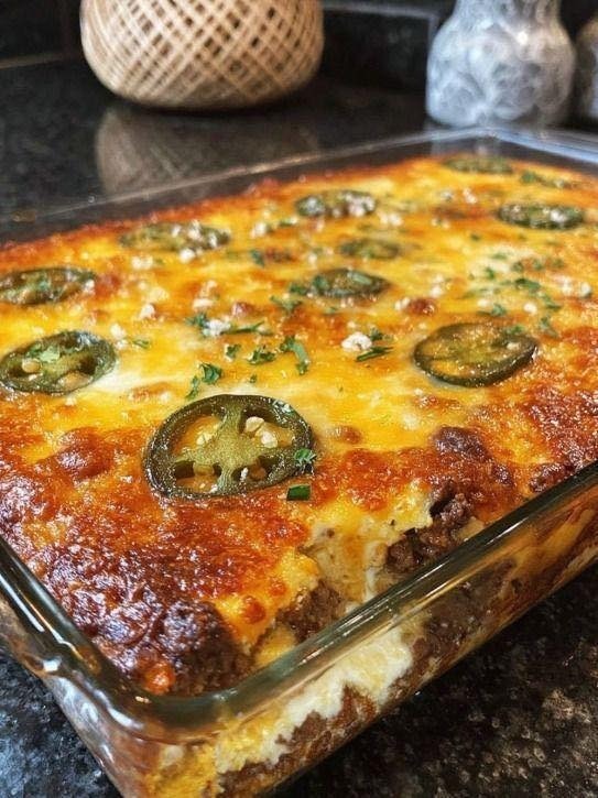 Mediterranean Jalapeño Popper Casserole 1
