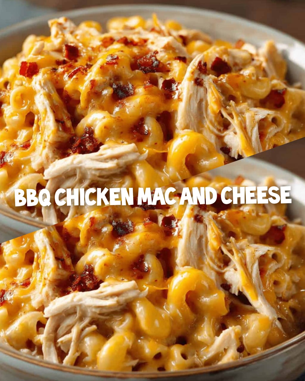 BBQ Chicken Mac and Cheese 1
