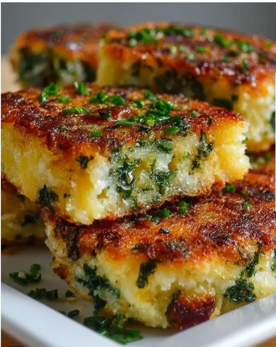 Mediterranean Crispy Potato Cakes 1