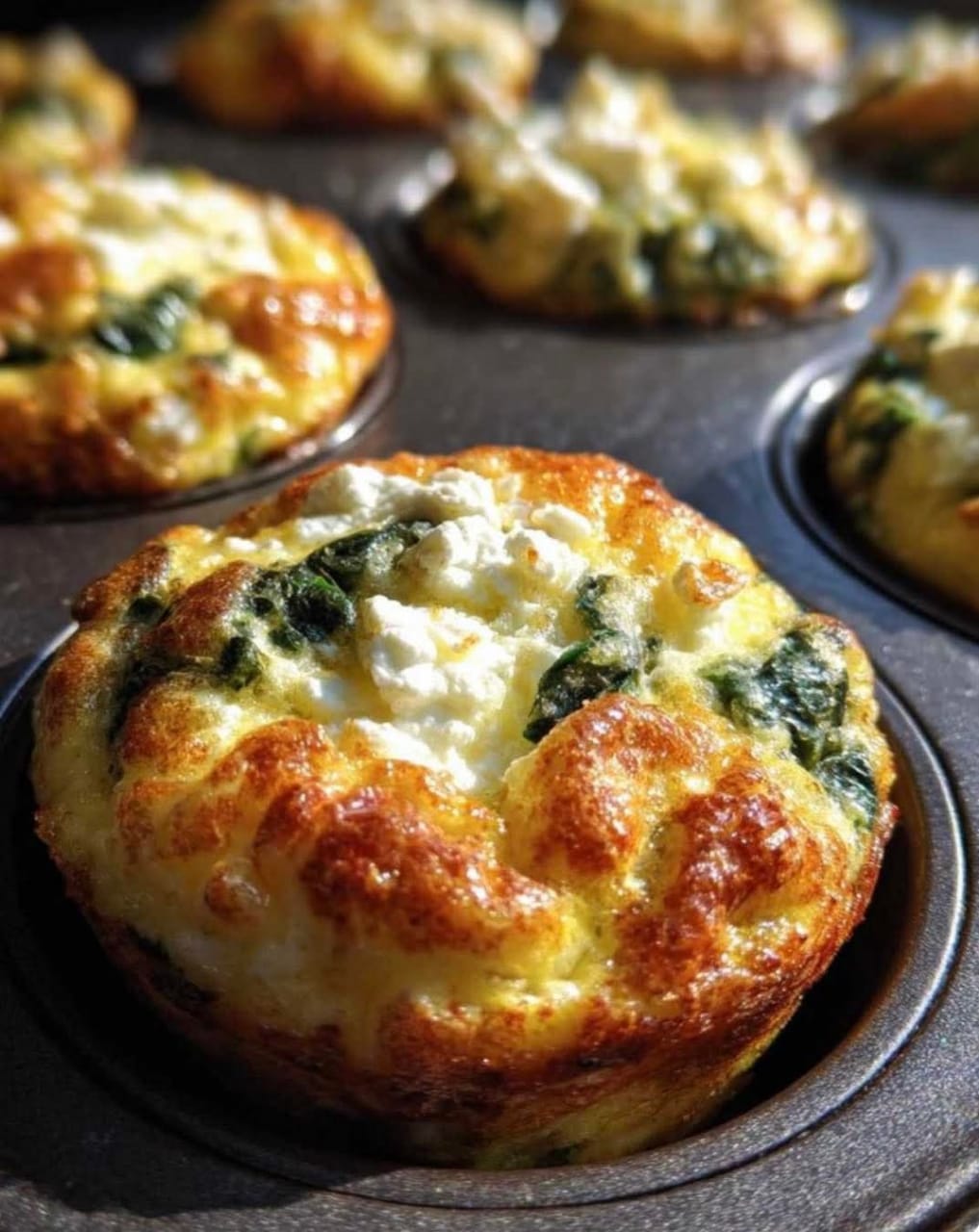 Mediterranean Gluten Free Creamy Vegetable Muffin 1