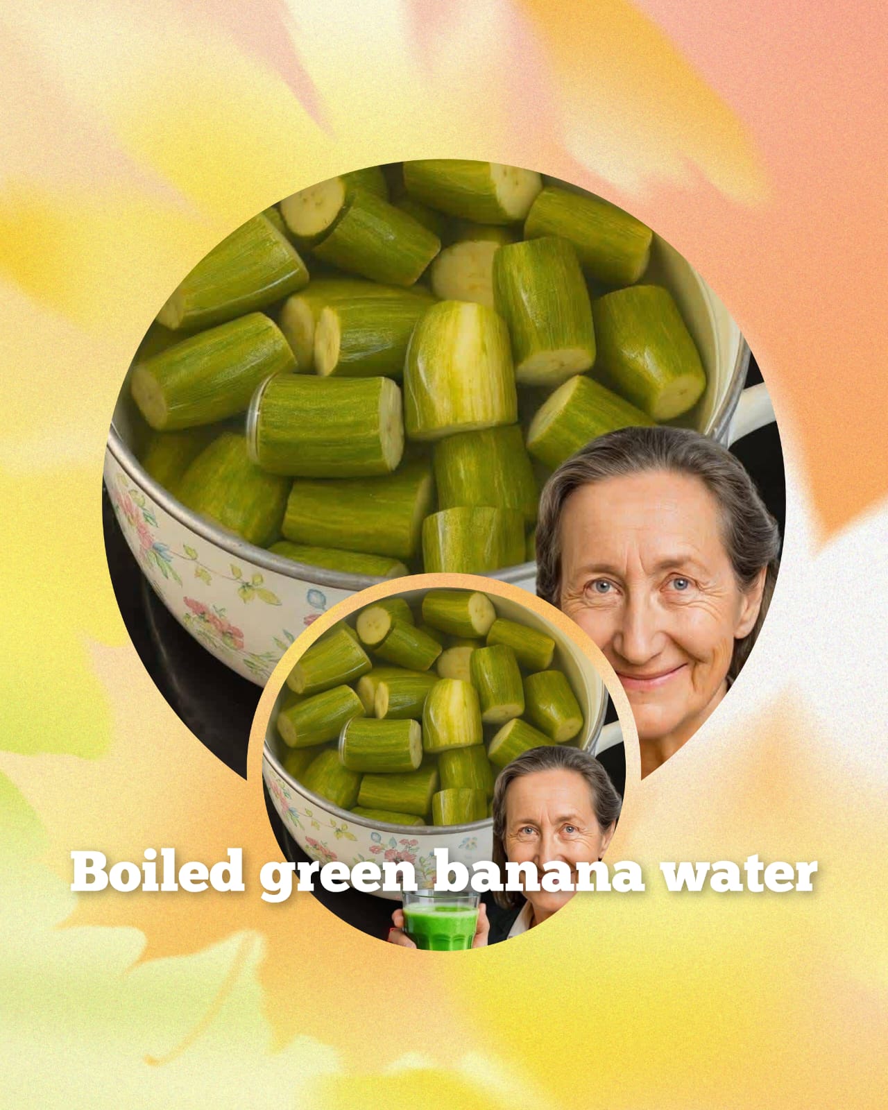 Boiled Green Banana Water 1