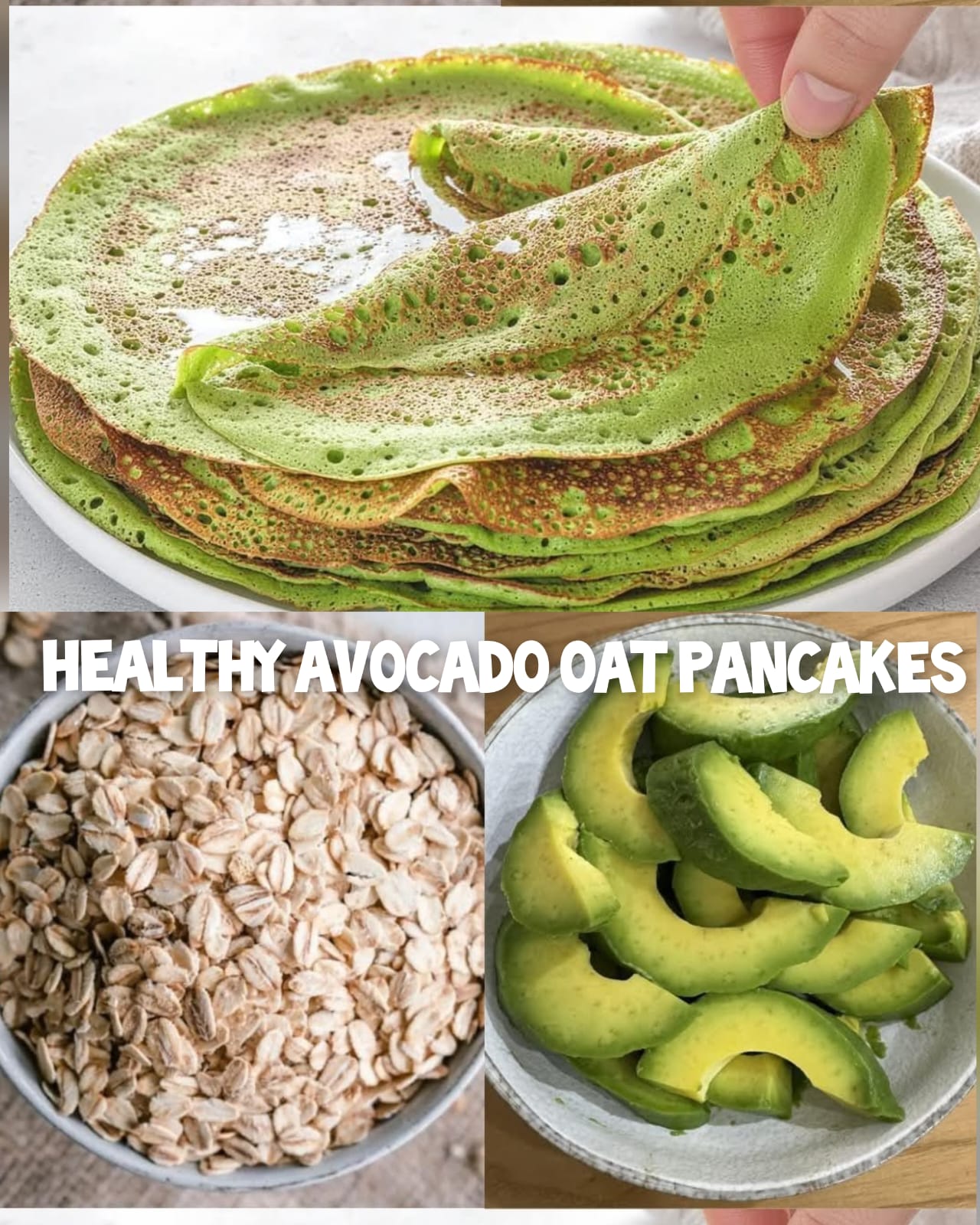 Healthy Breakfast Idea: Viral Avocado–Oat Pancakes 1