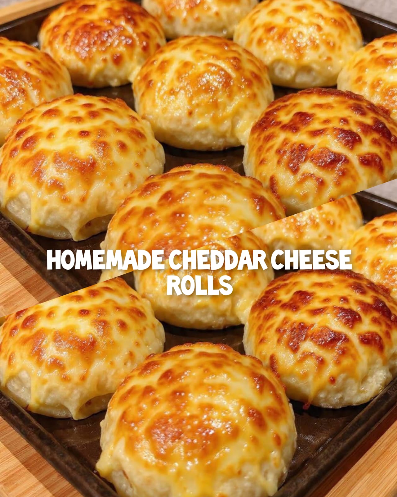 Homemade Cheddar Cheese Rolls 1