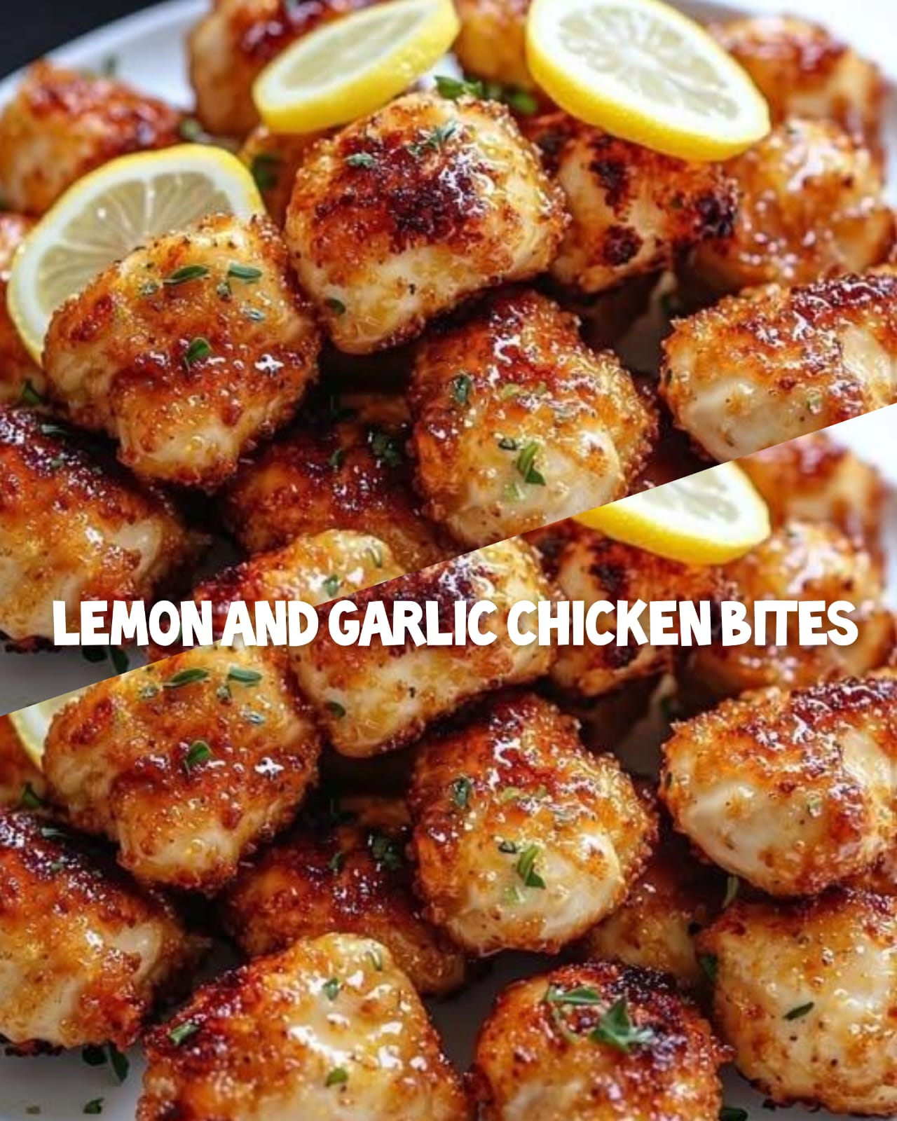 Lemon & Garlic Chicken Bites 1