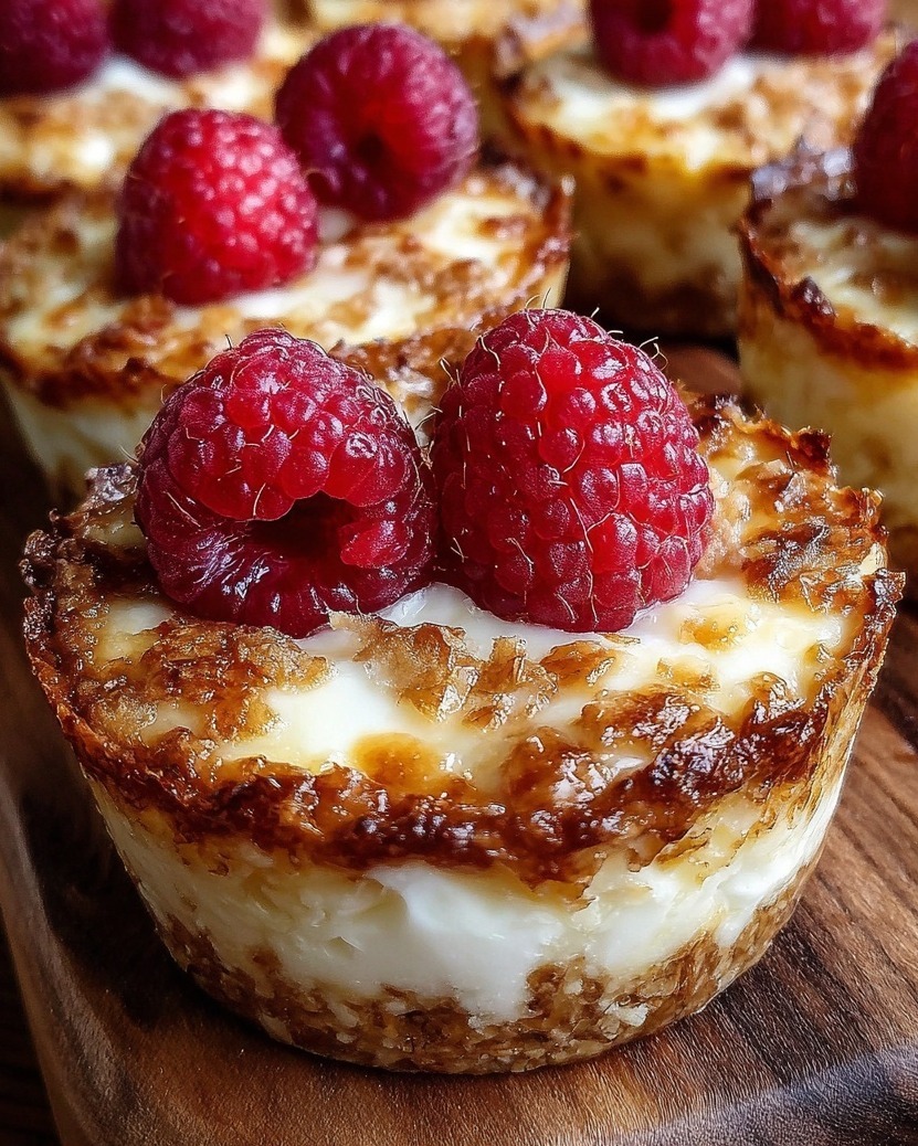 Mediterranean Baked Raspberry Cottage Cheese Cups 1