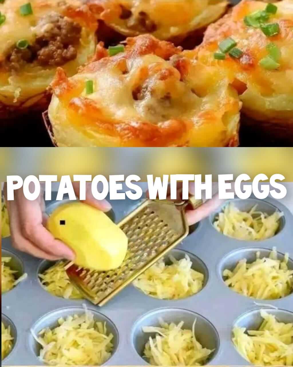 Potatoes with Eggs Full Recipe 1