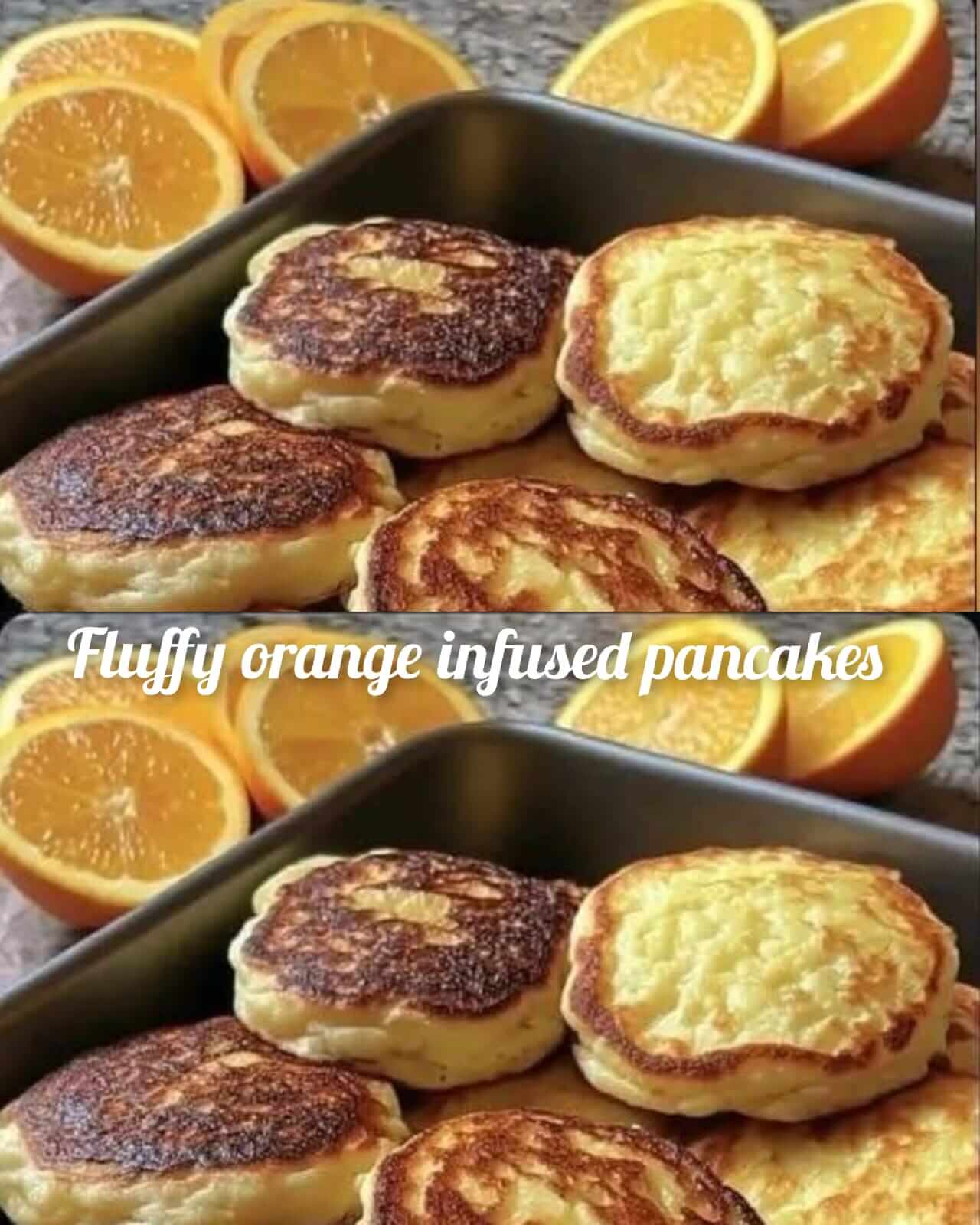 Fluffy Orange-Infused Pancakes 1