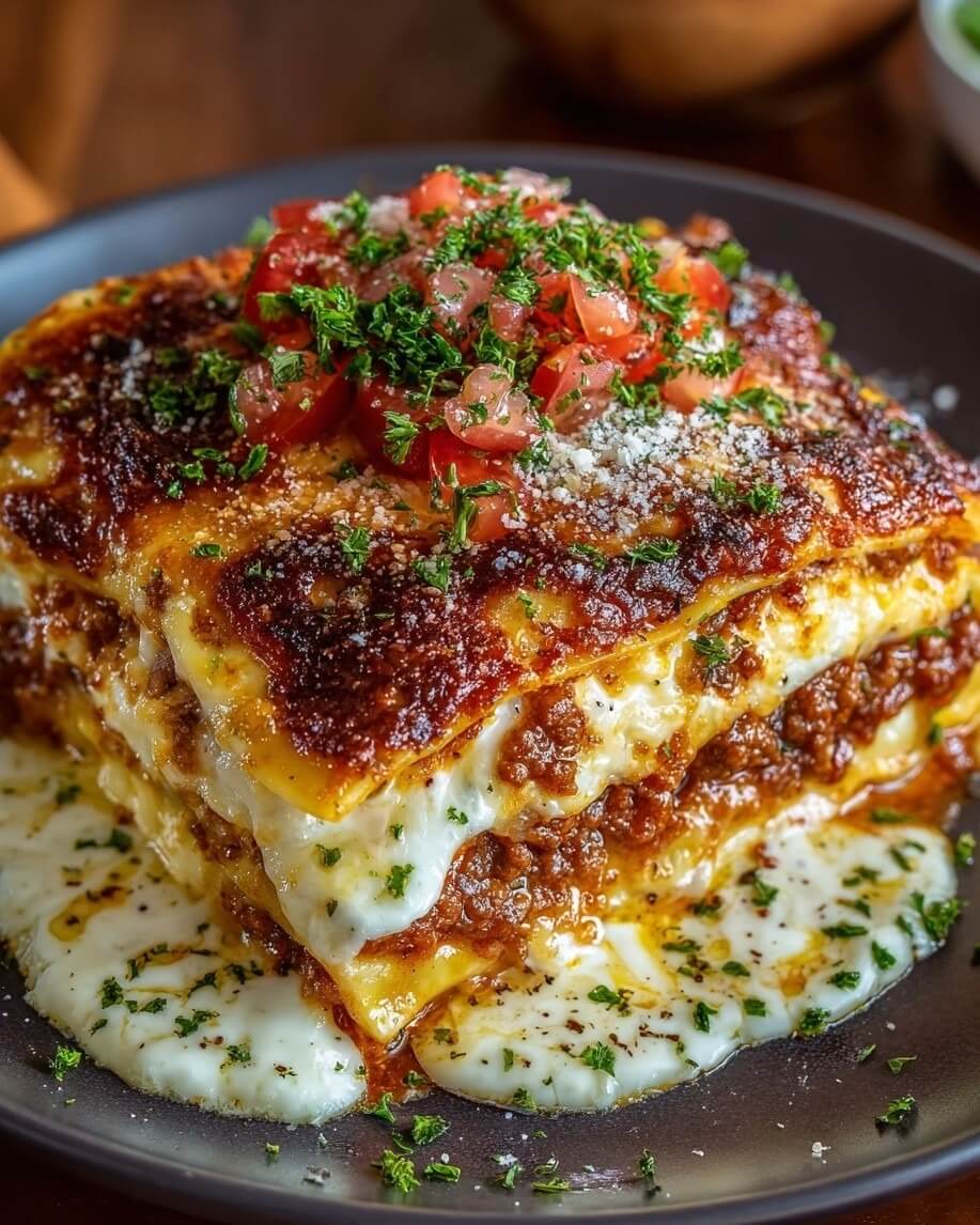 Mediterranean Ultimate Million Dollar Creamy Beef Lasagna 1