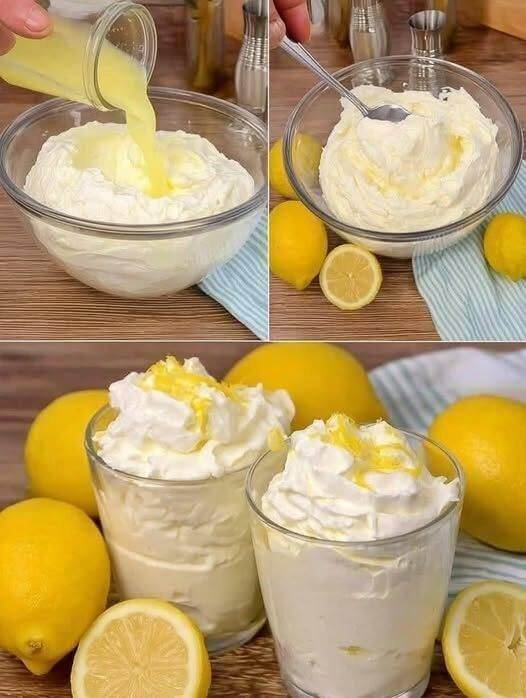 Lemon Cheesecake Mousse (Light, Creamy & Egg-Free) 1