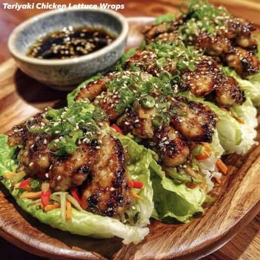 Teriyaki Chicken Lettuce Wraps 1