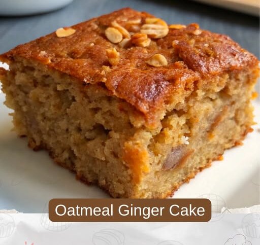 Oatmeal Ginger Cake 1