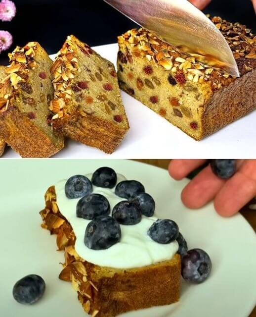 Easy and Healthy Oatmeal and Apple Loaf 1