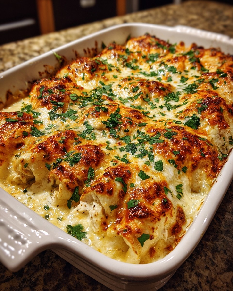 White Chicken Enchiladas 1