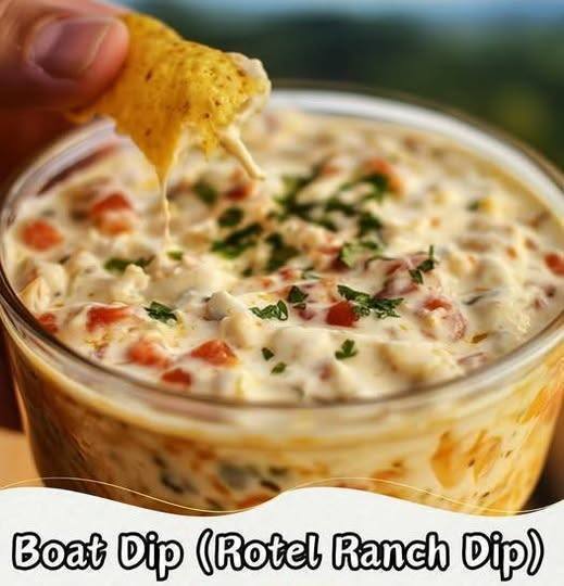 Boat Dip (Rotel Ranch Dip) – Creamy, Cheesy Crowd Favorite 1