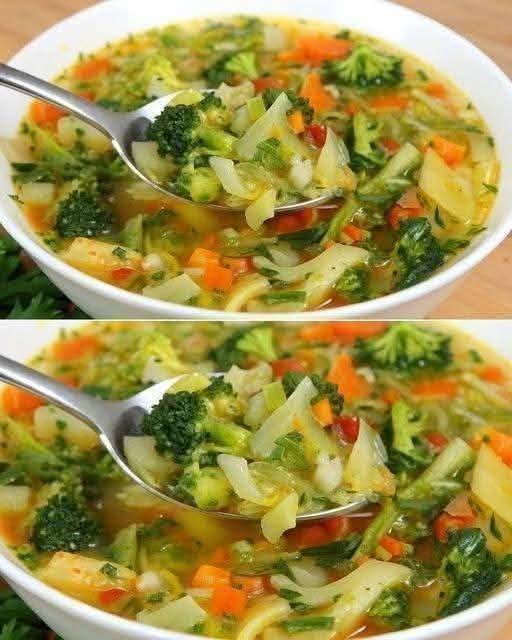 Hearty Vegetable Soup 1