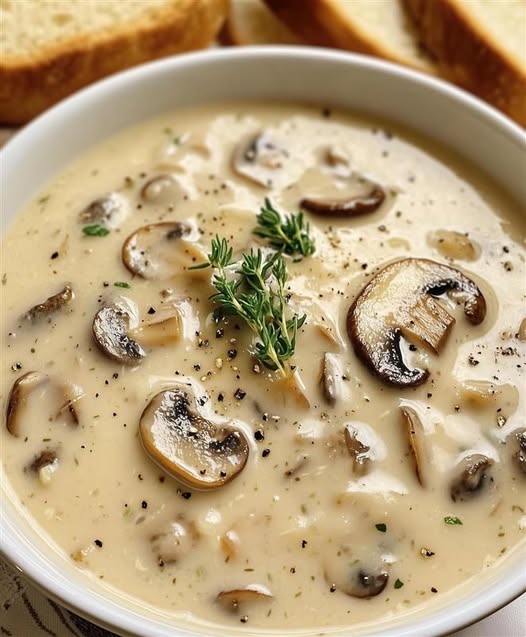Creamy Mushroom Soup 1