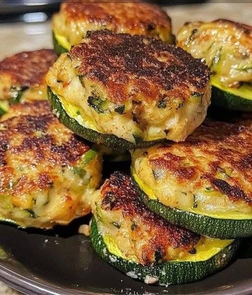 Mini Zucchini Burgers (Diabetic-Friendly, Low-Carb, High-Protein) 1